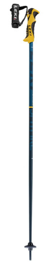 Leki Spitfire Lite S Denimblue-aegeanblue-mustardyellow 90 cm