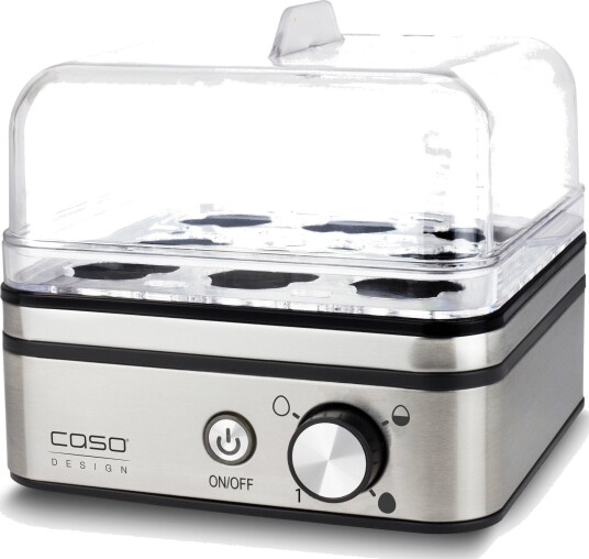 Caso E9 Eggkoker for 8 egg med rustfritt stål og automatisk avstengning Caso E9 Eggkoker for 8 egg med rustfritt stål og automatisk avstengning