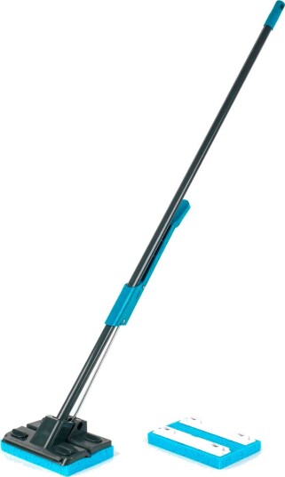 Beldray selvvridende mopp med ekstra mopp-hode (120 cm)