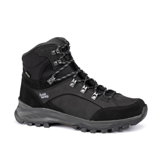 Hanwag Men's Banks Gore-Tex Black/Asphalt UK9/EU43, Black/Asphalt Hanwag Men's Banks Gore-Tex Black/Asphalt UK9/EU43, Black/Asphalt