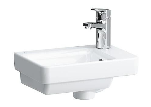 Laufen Pro S Vegghengt Servant 36x25 cm, m/1 bl.hull, Hvit med LCC