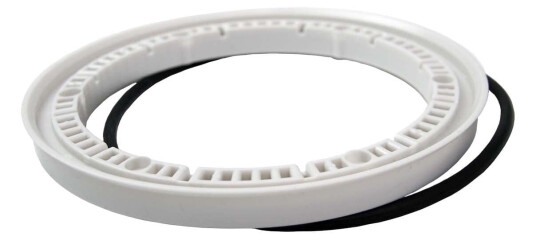 Pipelife Pili Klemring med Pakning Hvit