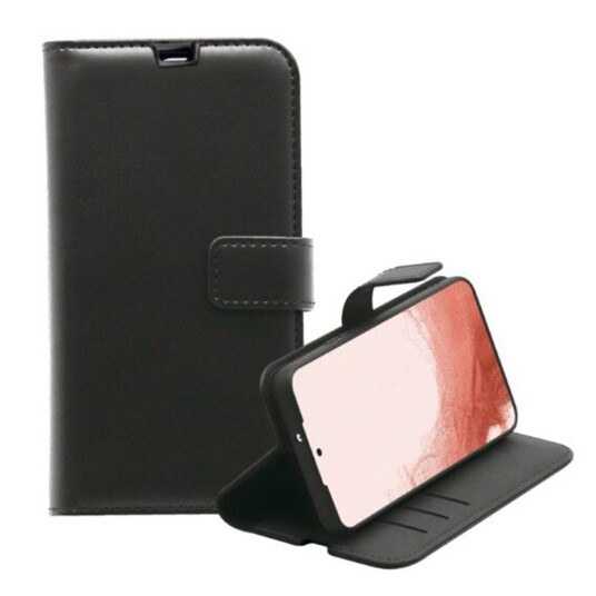 Vivanco Samsung Galaxy S23+ (Plus) Vivanco Classic Wallet Kunstskinn Flipdeksel med Lommebok - Svart