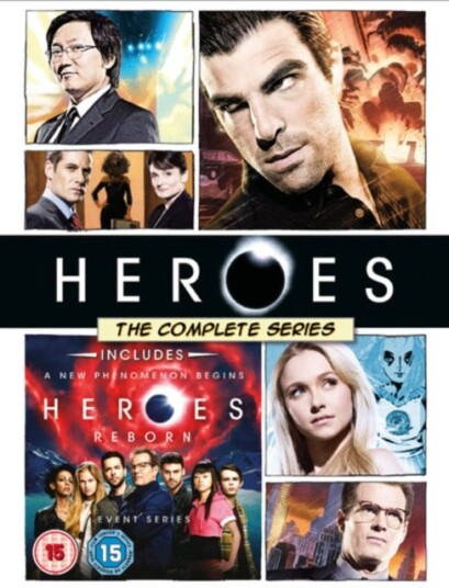 Heroes (Sesong 14 + Heroes: Reborn) DVD Heroes (Sesong 14 + Heroes: Reborn) DVD