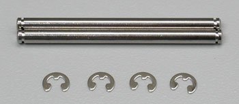 Traxxas 2640 Chrome Suspension Pin w/Clip 44mm 2 Traxxas 2640 Chrome Suspension Pin w/Clip 44mm 2