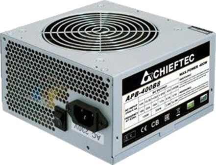 Chieftec VALUE SERIES Strømforsyning (PSU) - 400 Watt - 120 mm - 80 Plus