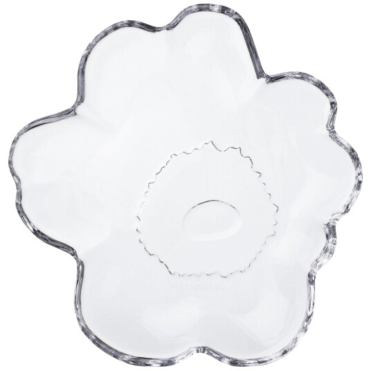 Unikko Shape Tallerken 20 cm Klar