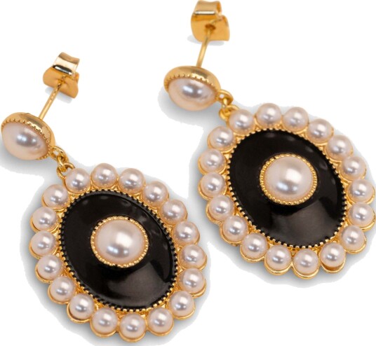 Lily and Rose Anais earrings - Noir