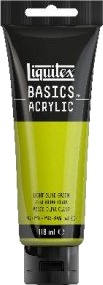 Liquitex Basics 118 ml Lys olivengrønn 218