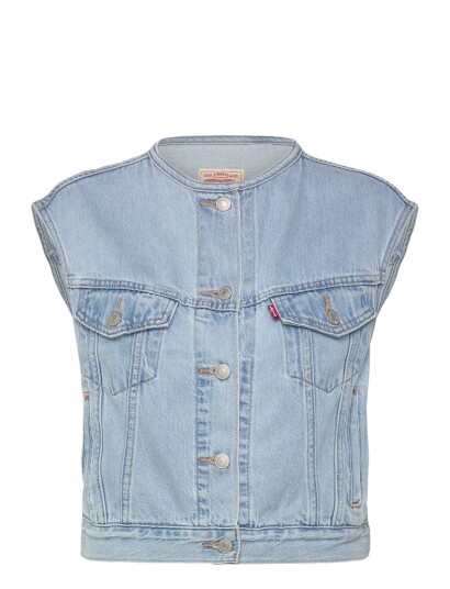 Levi"s® Collarless Shrunken 90S Vest O Blue L