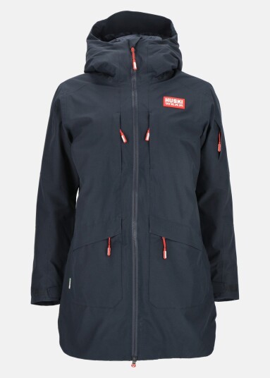 Huski Wear W 3in1 Coach Parka Navy Blue S Vinterjakker Huski Wear W 3in1 Coach Parka Navy Blue S Vinterjakker