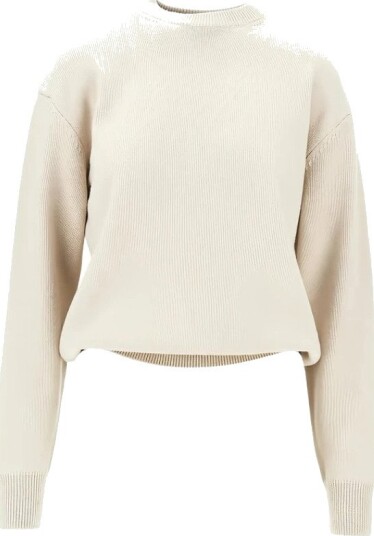 Jacquemus Dame Strikkevarer Beige 2XS,