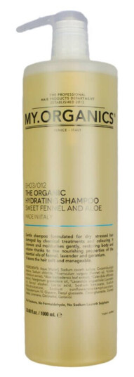My.Organics The Organic Hydrating shampoo Sweet Fennel And Aloe 1000 ml