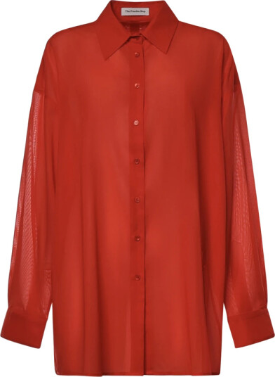The Frankie Shop Dame Bluser & Skjorter Rød S,