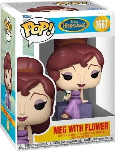 Funko Pop Vinyl Herc 25Th Meg W/Flower
