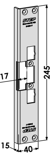Step St4002 17 Stolpe For 90 Release 17mm 245