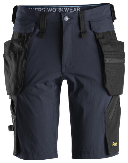 Snickers Workwear 6108 LiteWork Shorts marineblå/svart Marineblå/Svart, Klær
