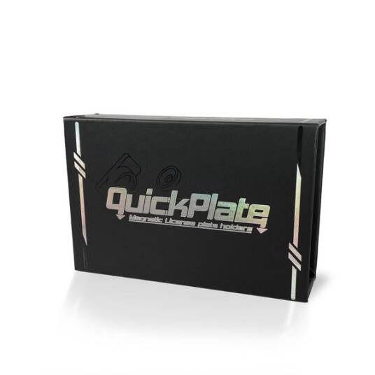 Nummerskiltholder Quickplate License plate mounting kit 1 sett for et registreringsskilt Nummerskiltholder Quickplate License plate mounting kit 1 sett for et registreringsskilt