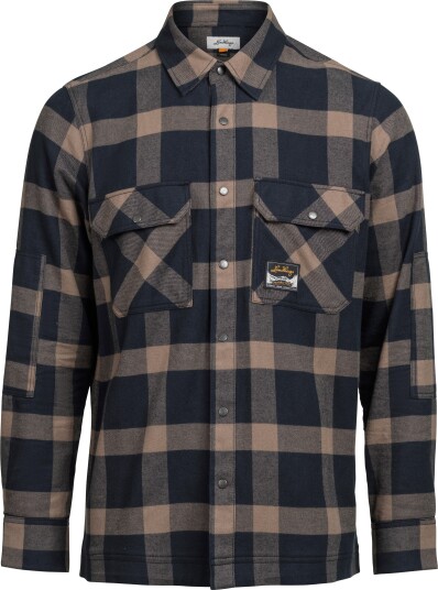 Lundhags Men"s Järpen Lumberjack Shirt Black/brown Clay S Lundhags Men"s Järpen Lumberjack Shirt Black/brown Clay S