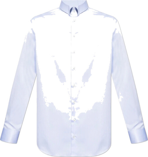 Giorgio Armani Herre Skjorter Blå 4XL,