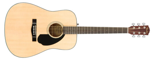 Fender Cd-60s Natural, Walnut Fingerboard