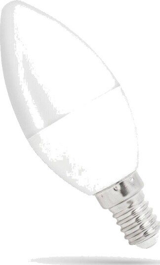 Spectrum E14 5W dimbar LED kronepære Varmhvit Dimbar : Dimbar Kulør : Varm Spectrum E14 5W dimbar LED kronepære Varmhvit Dimbar : Dimbar Kulør : Varm