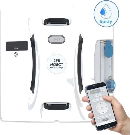 Hobot 298 window cleaning robot Compact and Lightweight Design Hobot 298 window cleaning robot Compact and Lightweight Design
