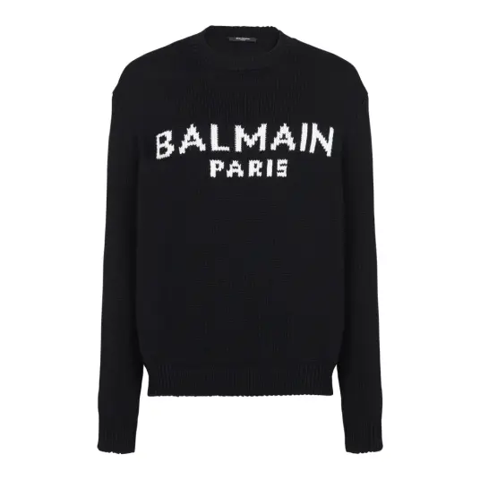 Balmain Herre Strikkevarer Svart S,