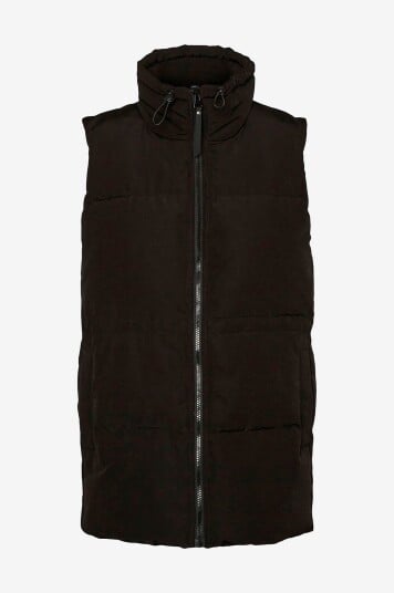Vero Moda Vest vmBlessfiona Down Waistcoat Svart