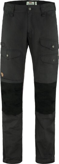 Fjellreven Men's Vidda Pro Ventilated Trousers Dark Grey-Black 48/R
