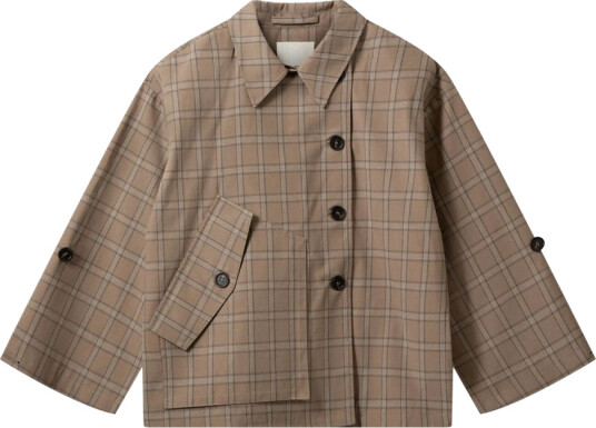 Sofie Schnoor Agathasw Check Jacket Beige 34