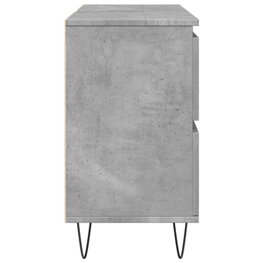 Baderomsskap betonggrå 80x33x60 cm konstruert tre 8721158444752 Baderomsskap betonggrå 80x33x60 cm konstruert tre 8721158444752