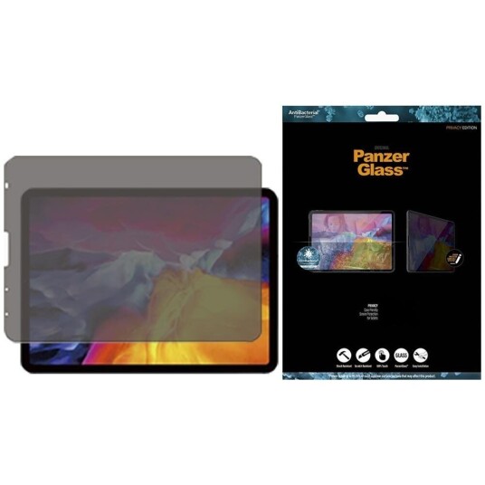 PanzerGlass Samsung Galaxy Tab S7 PanzerGlass AntiBacterial Standard Fit Skjermbeskytter - Case Friendly - Privacy - Gjennomsiktig
