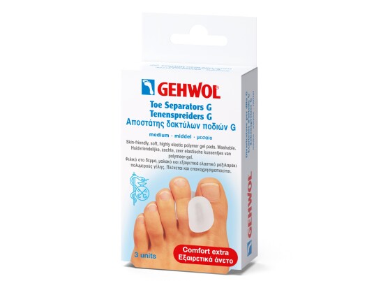 Gehwol Toe Separators G, Medium, 3 stk. Gehwol Toe Separators G, Medium, 3 stk.