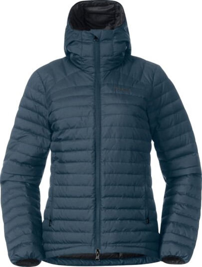 Bergans Women's Lava Light Down Jacket With Hood XS, Orion Blue Bergans Women's Lava Light Down Jacket With Hood XS, Orion Blue