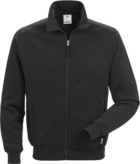 Fristads Sweatshirtjacka 7608 Sm Svart 3xl