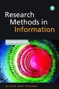 Research Methods In Information Av Alison Jane Pickard Research Methods In Information Av Alison Jane Pickard