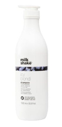 Milk Shake Icy Blond Sjampo 1000 ml - Parabenfri for Lyst Hår