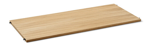 ferm LIVING Punctual hylle 90 cm oak oiled, anthracite
