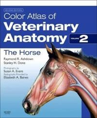 Color Atlas Of Veterinary Anatomy, Volume 2, The Horse Av Raymond R. (Emeritus Reader In Veterinary Anatomy University Of London London Uk) Ashdown, S