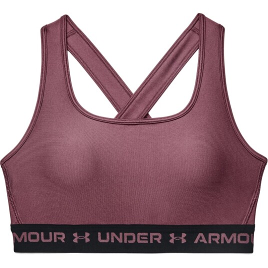 Under Armour Women's UA Crossback Mid Bra XS, Ash Plum Under Armour Women's UA Crossback Mid Bra XS, Ash Plum