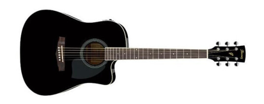 Ibanez Pf-15ece Bk Akgitar Ibanez Pf-15ece Bk Akgitar