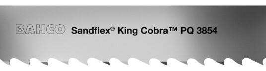 Bahco Bandsågblad King Cobra 3854 M51 4780x34x1.1 Pq-3/4t, Sandflex