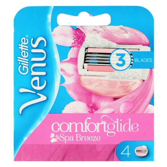 Gillette Venus Spa Breeze Barberblader 4 stk Barberblader