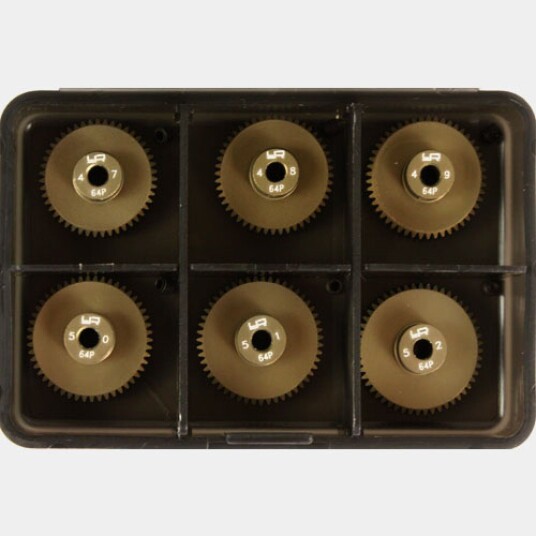 Yeah Racing Pinion Gear Super Hard Combo set 64P 47T-52T 6pc