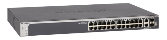 Netgear Smart S3300-28X - V3 - Switch - L3 Lite - Smart - 24 X 10/100/1000 + 2 X 10Gb Ethernet + 2 X 10Gb Ethernet Sfp+ - Stasjonær, Rackmonterbar