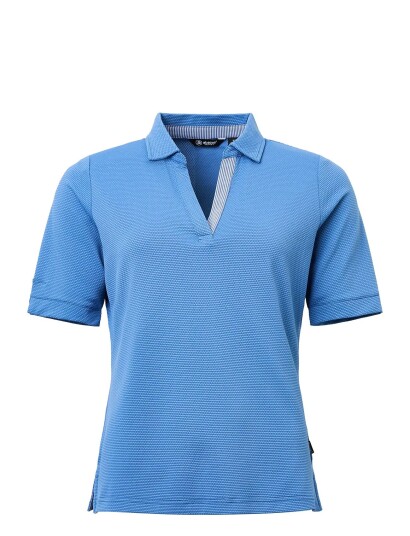 Abacus Lds Bovey Halfsleeve Blue XS Abacus Lds Bovey Halfsleeve Blue XS