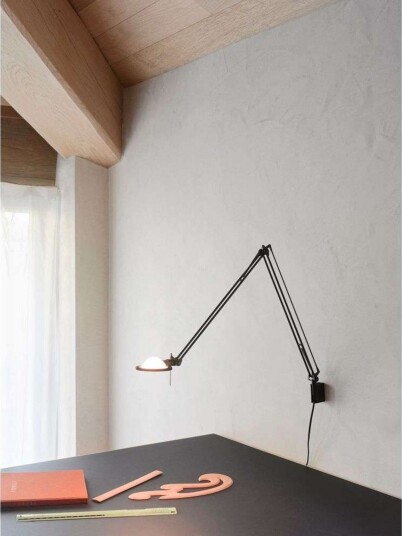 Vegglampe Luceplan Gull / Messing Metall Gull / Messing