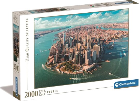 Clementoni Puslespill 2000 Brikker Lower Manhattan Clementoni Puslespill 2000 Brikker Lower Manhattan