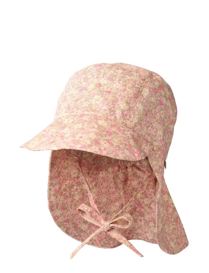 Wheat Sun Hat Woven Tonga - Pink - 3-9M Wheat Sun Hat Woven Tonga - Pink - 3-9M